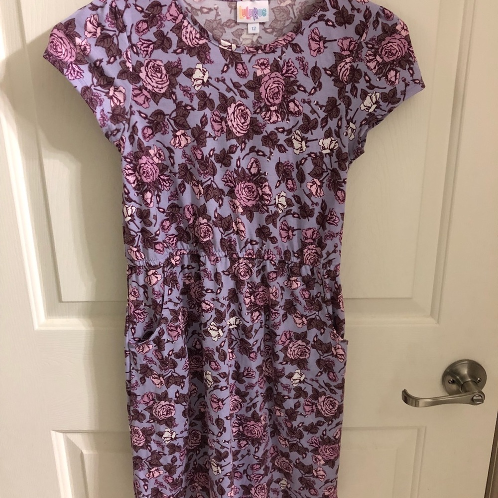 LLR floral print Mae dress. Fits like womens XXS